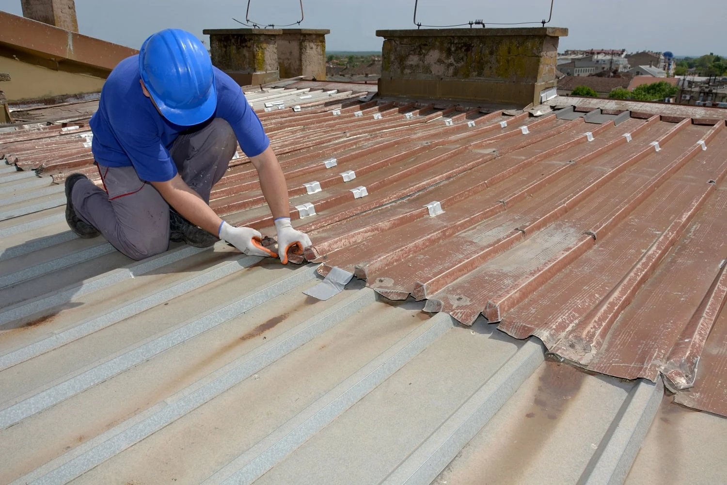 Commercial roof repair